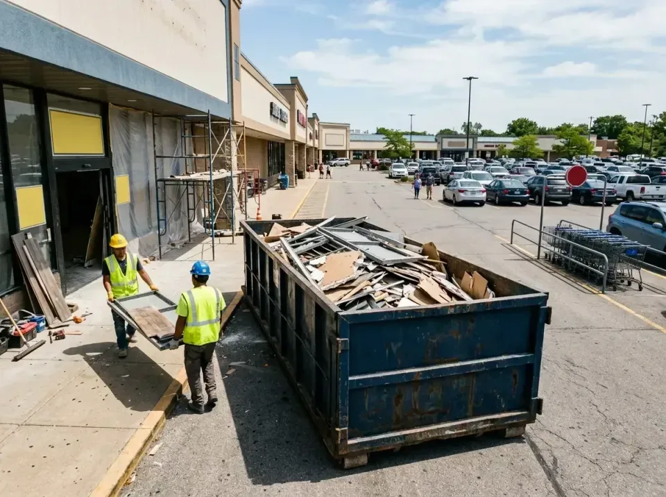 retail-store-renovation-debris-003 — frequently asked questions, Roll-off Dumpster Rentals in Smiths Station, AL